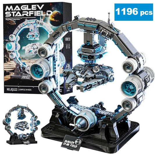 Premium Building Blocks Hovering Millennium Falcon for Kids - ToylandEU