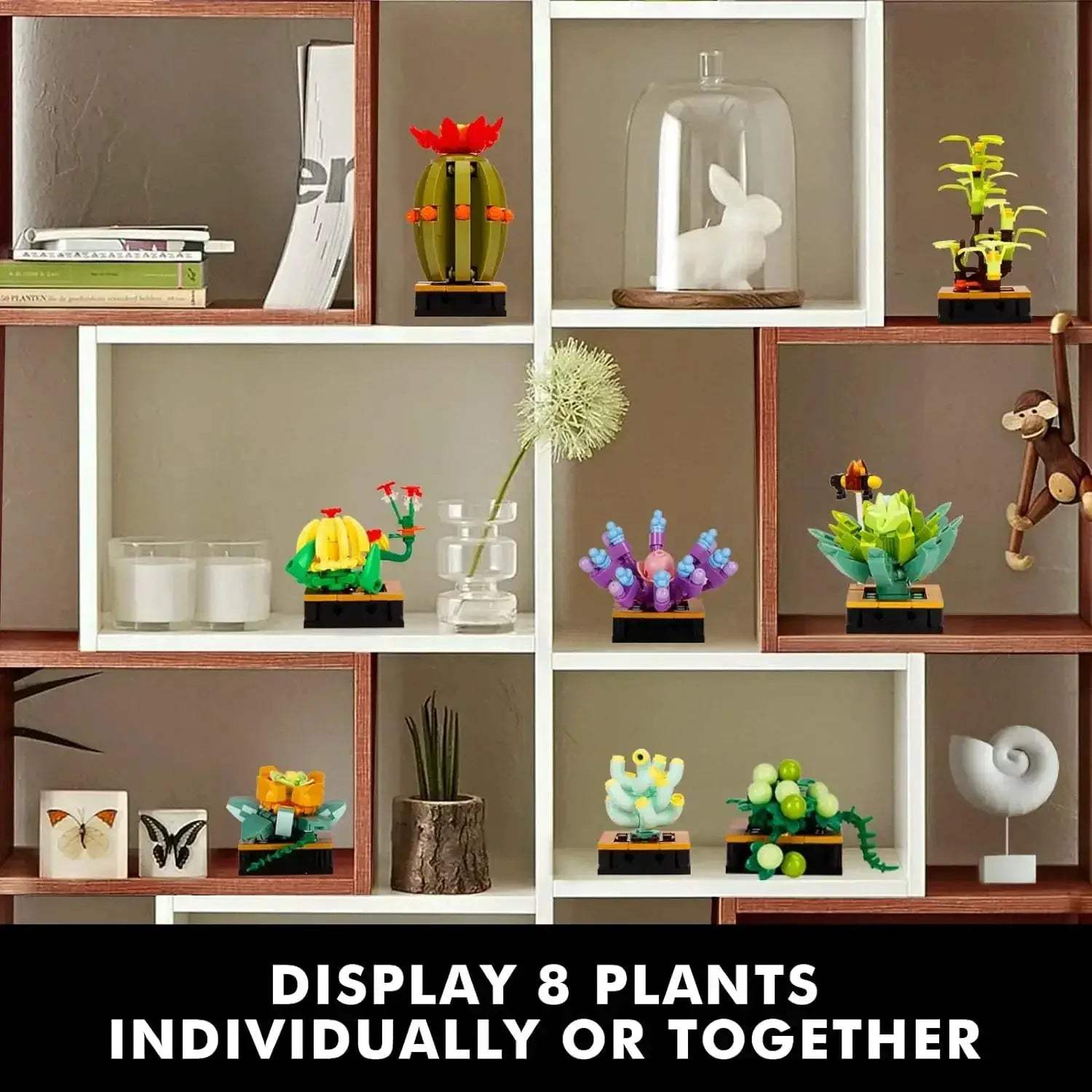  Premium Building Blocks Kit Potted Succulent Toyland EU -  ToylandEU™