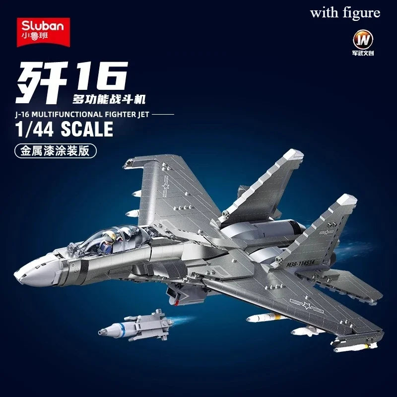 Premium Building Blocks Lego Compatible MOC ZTZ99ASJ35J36 WW2 Armed Aircraft Fighter Bomber Gift For Boys - ToylandEU