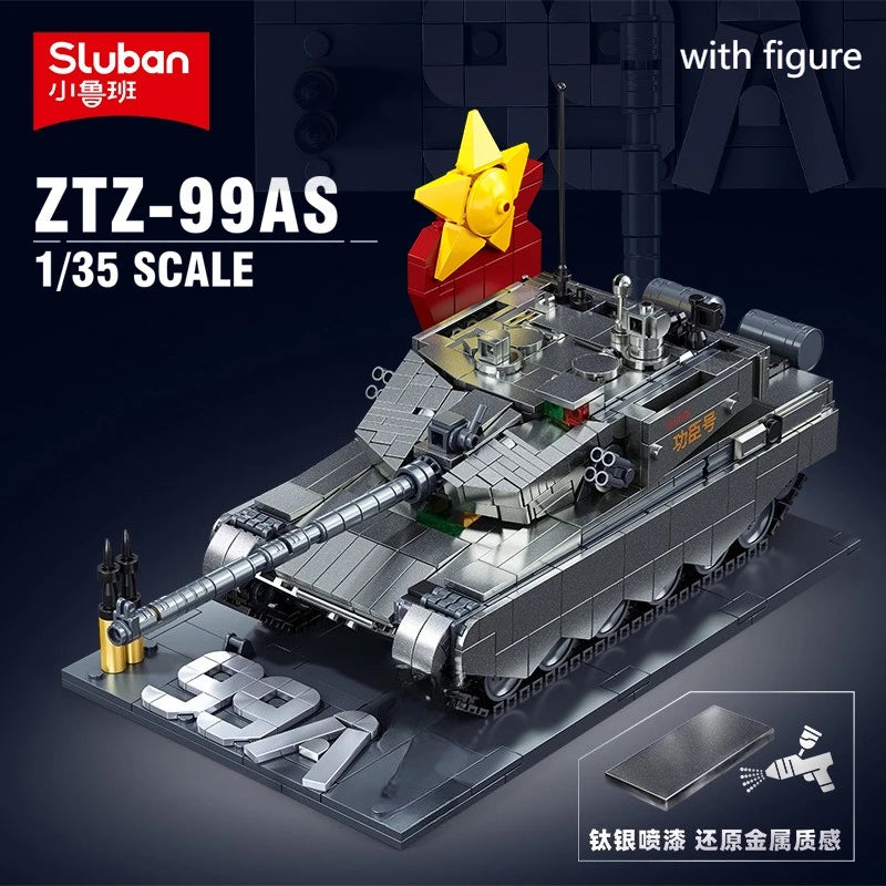 Premium Building Blocks Lego Compatible MOC ZTZ99ASJ35J36 WW2 Armed Aircraft Fighter Bomber Gift For Boys - ToylandEU