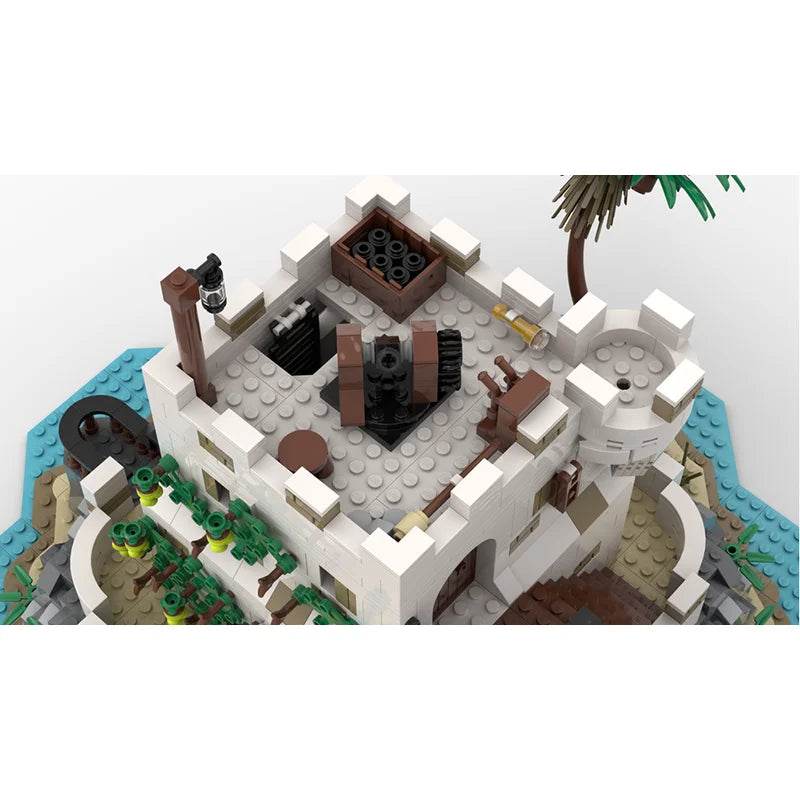 Premium Building Blocks Medieval Pirate Island Series Gift - ToylandEU