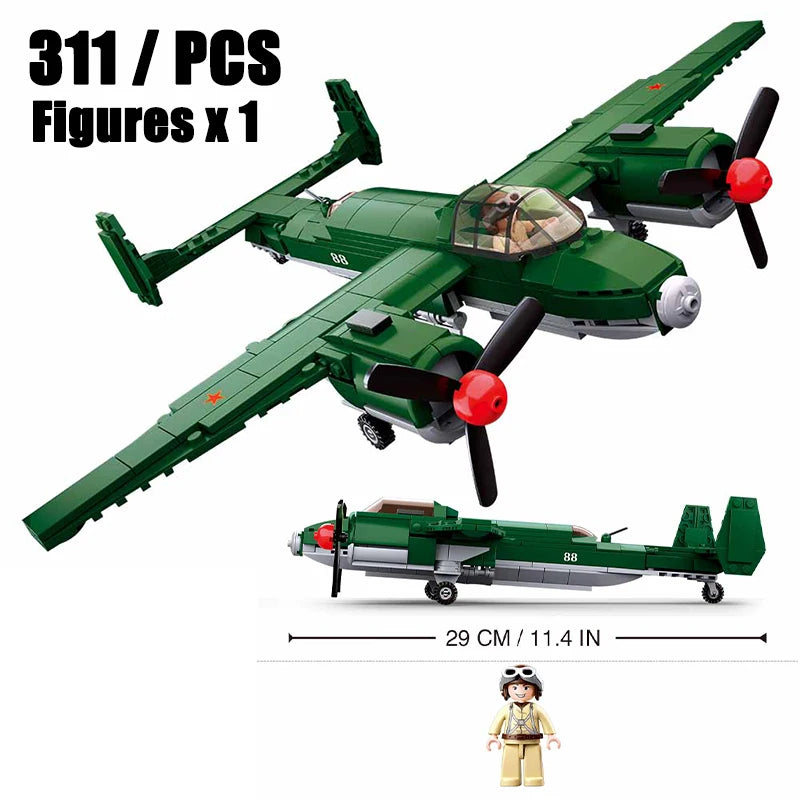 Premium Building Blocks Mi 24 Hind Attack Helicopter Model Set For Builders And Collectors - ToylandEU