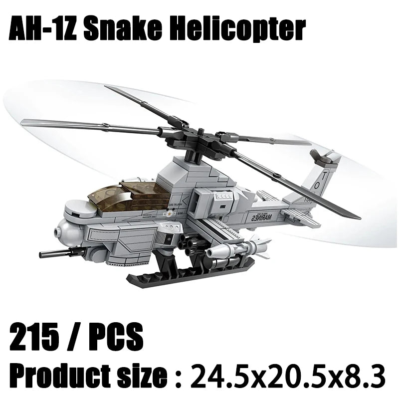Premium Building Blocks Mi 24 Hind Attack Helicopter Model Set For Builders And Collectors - ToylandEU