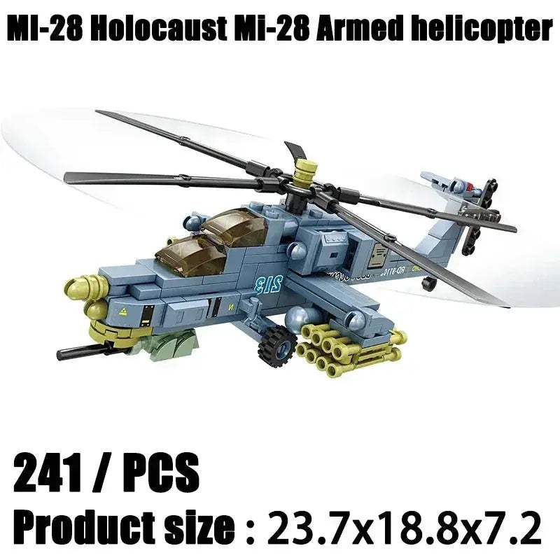  Premium Building Blocks Mi 24 Hind Heli Toyland EU -  ToylandEU™