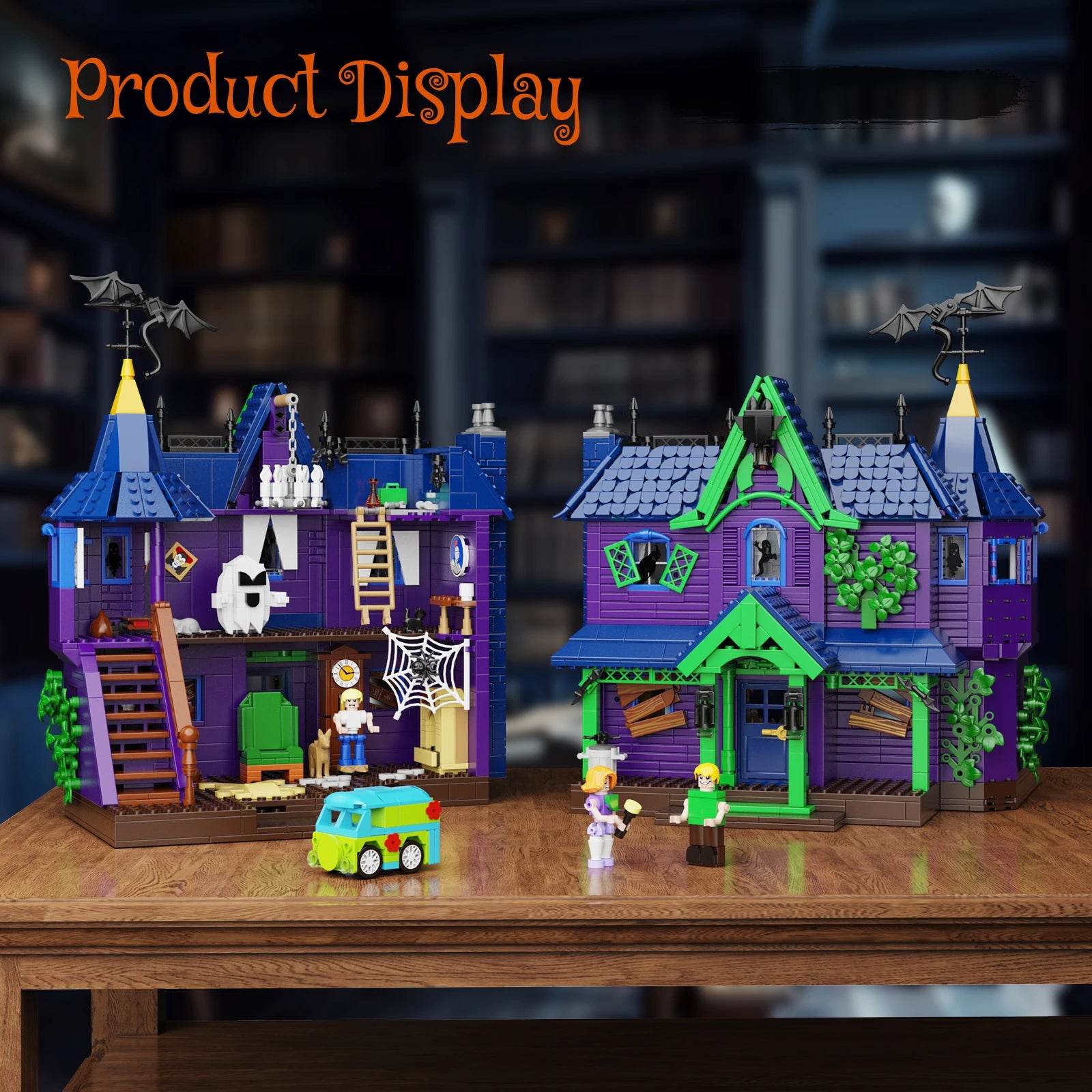 Premium Building Blocks Mystery Mansion Haunted House Kids - ToylandEU