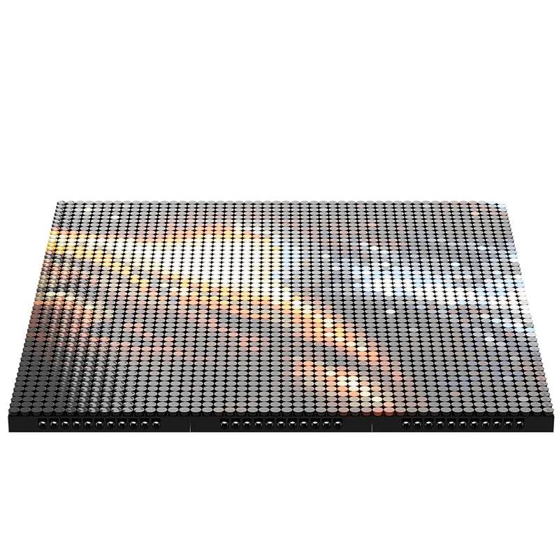 Premium Building Blocks Night Sky Pixel Art For Kids - ToylandEU