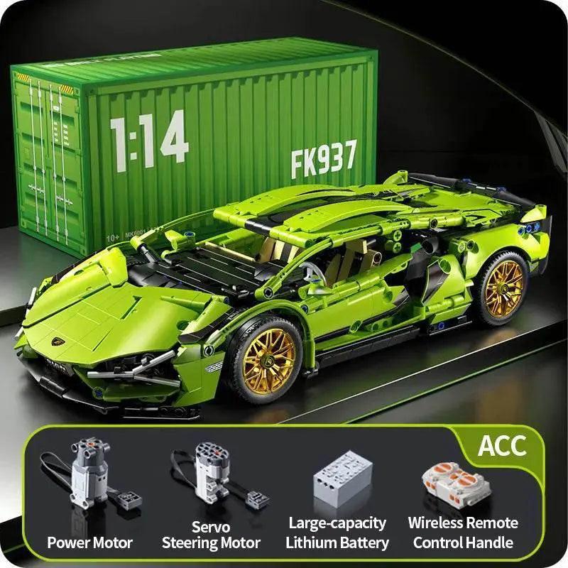  Premium Building Blocks Racing Car Bricks RC Toyland EU -  ToylandEU™