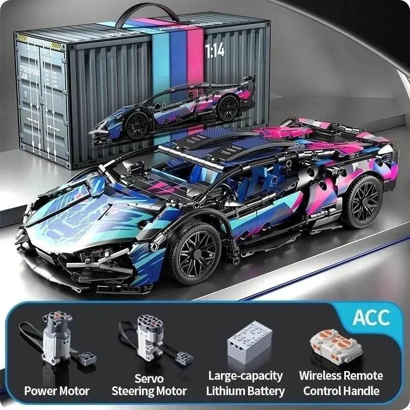  Premium Building Blocks Racing Car Bricks RC Toyland EU -  ToylandEU™