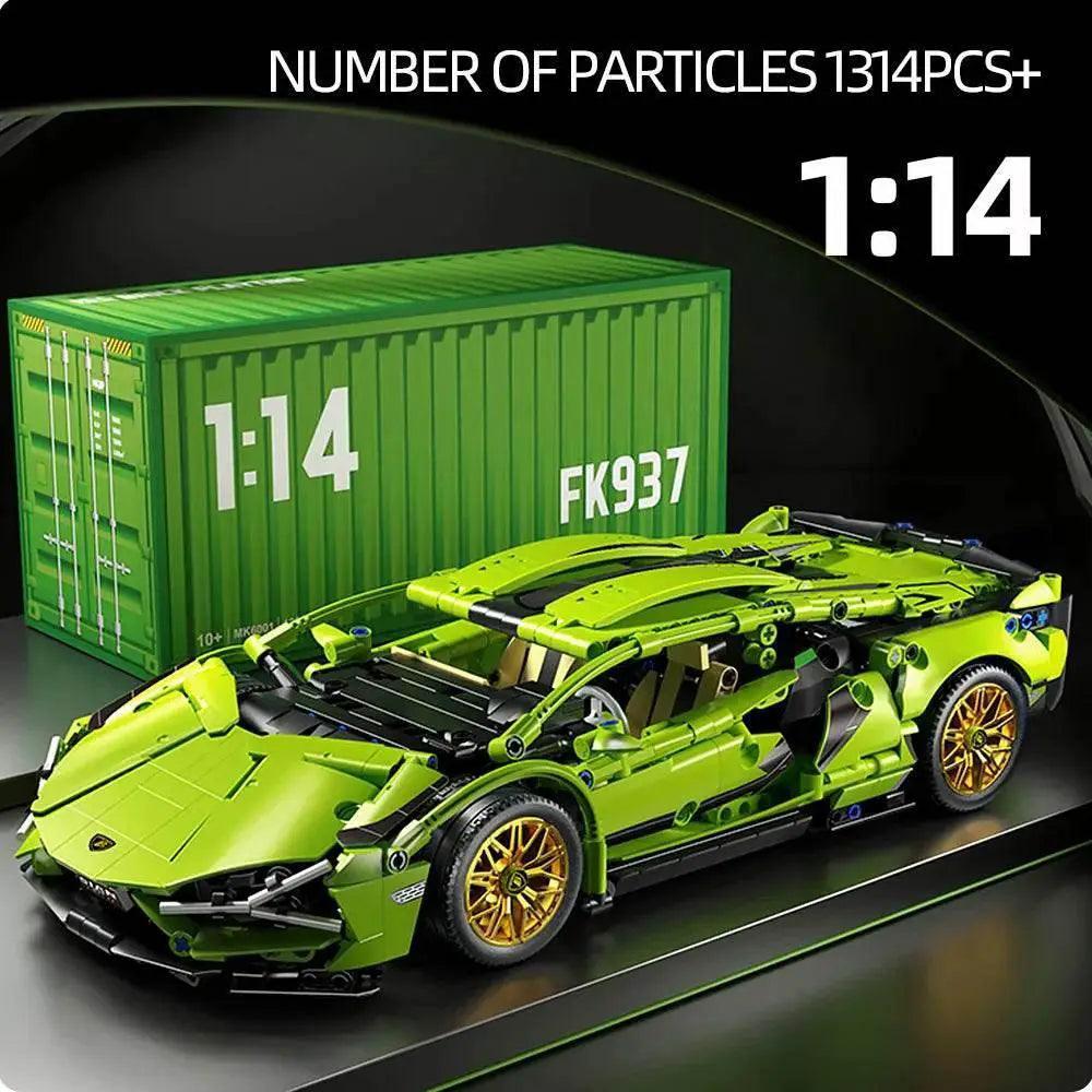  Premium Building Blocks Racing Car Bricks RC Toyland EU -  ToylandEU™