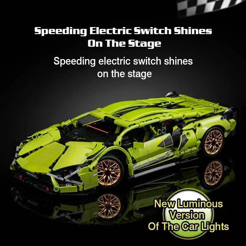 Premium Building Blocks Racing Car Lego Compatible For Kids - ToylandEU