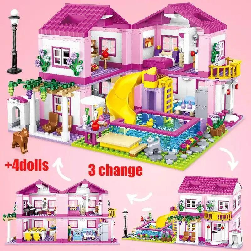  Premium Building Blocks Set 1018 Pieces Toyland EU -  ToylandEU™