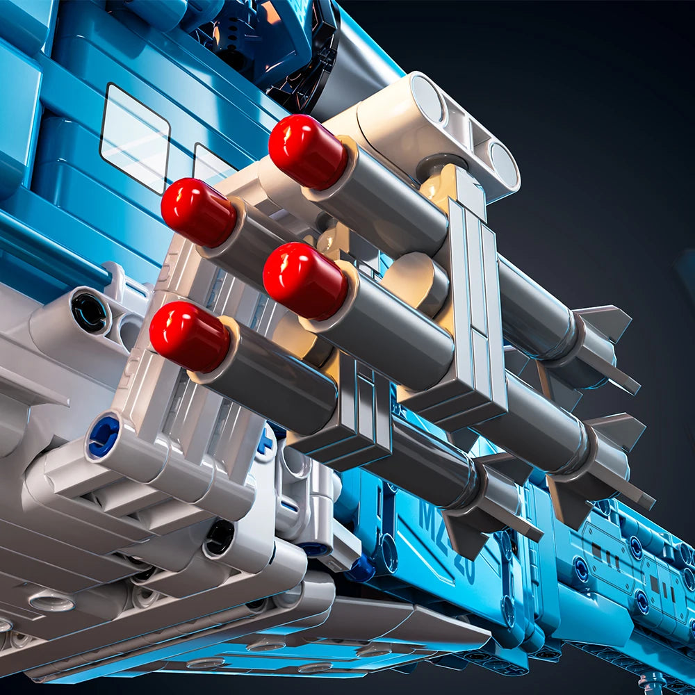 Premium Building Blocks Set 1711-Piece Military Helicopter Kit For Kids STEM Gift - ToylandEU