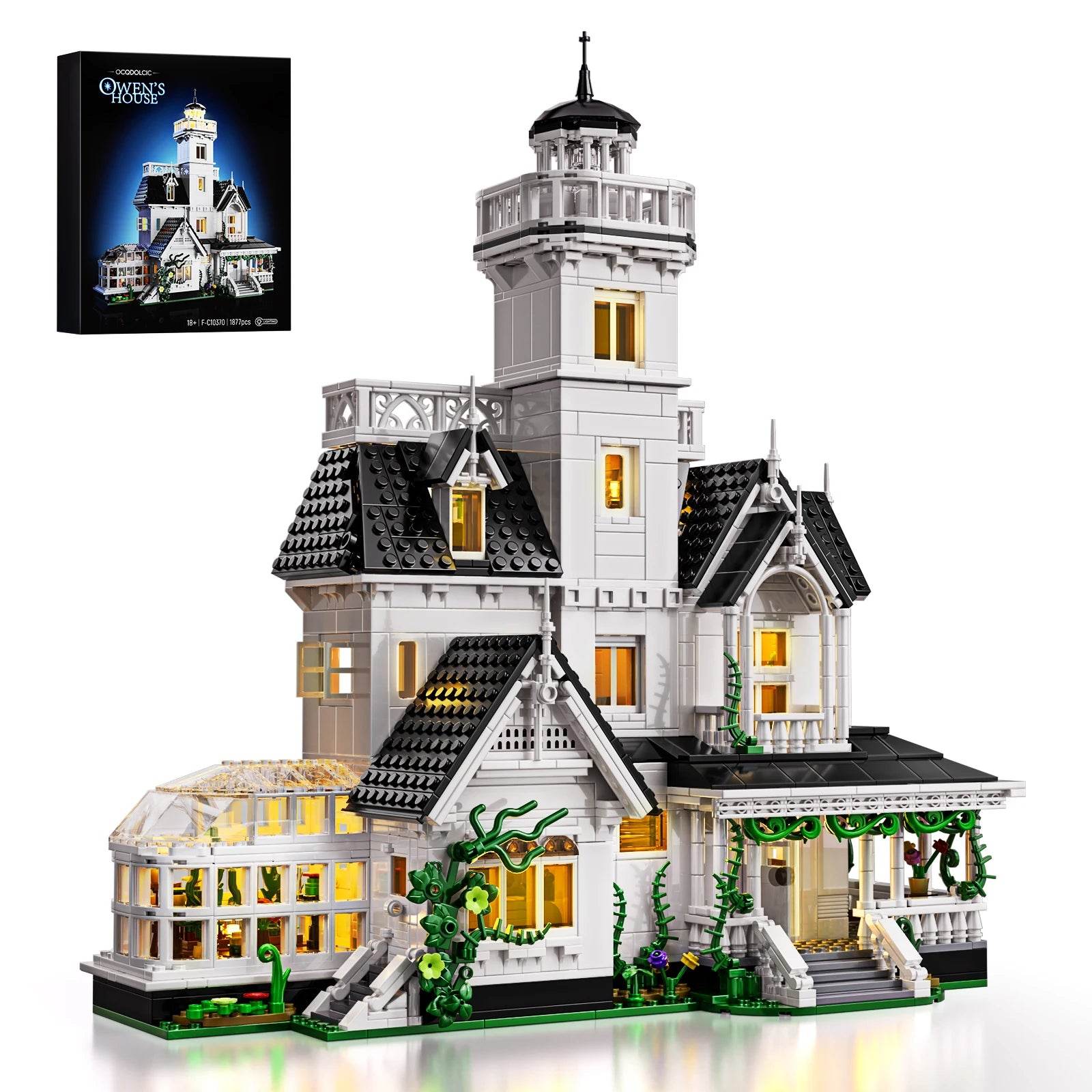 Premium Building Blocks Set 1877 Pcs Magic House for Adults - ToylandEU