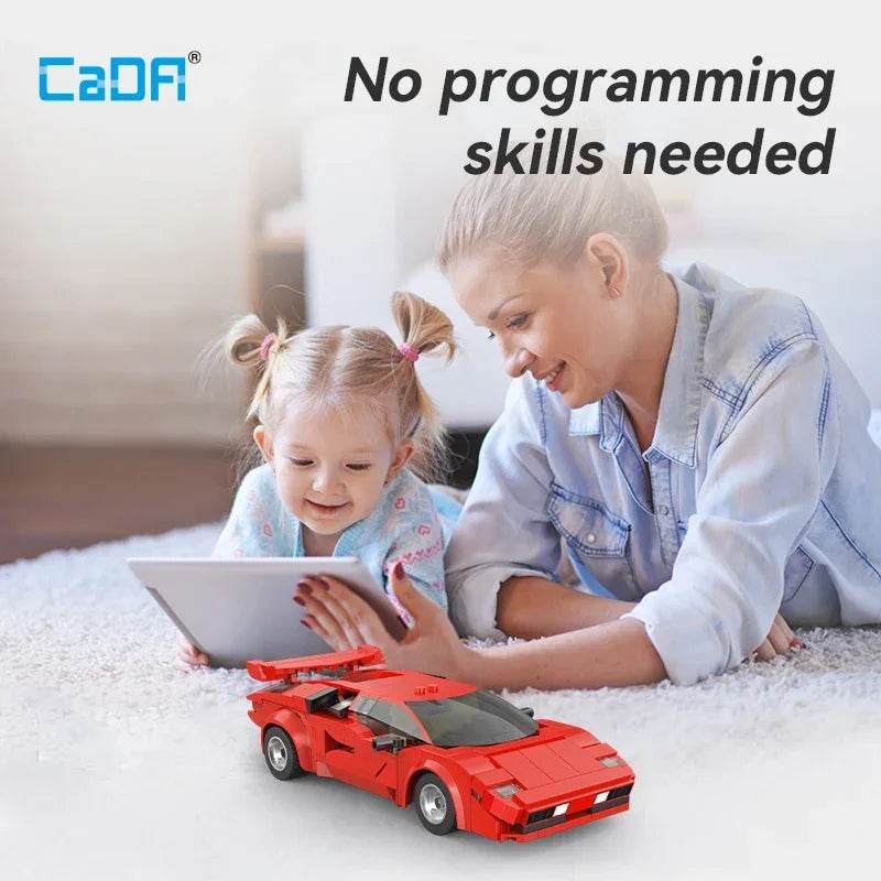 Premium Building Blocks Set 328 Piece Racing Car For Kids - ToylandEU