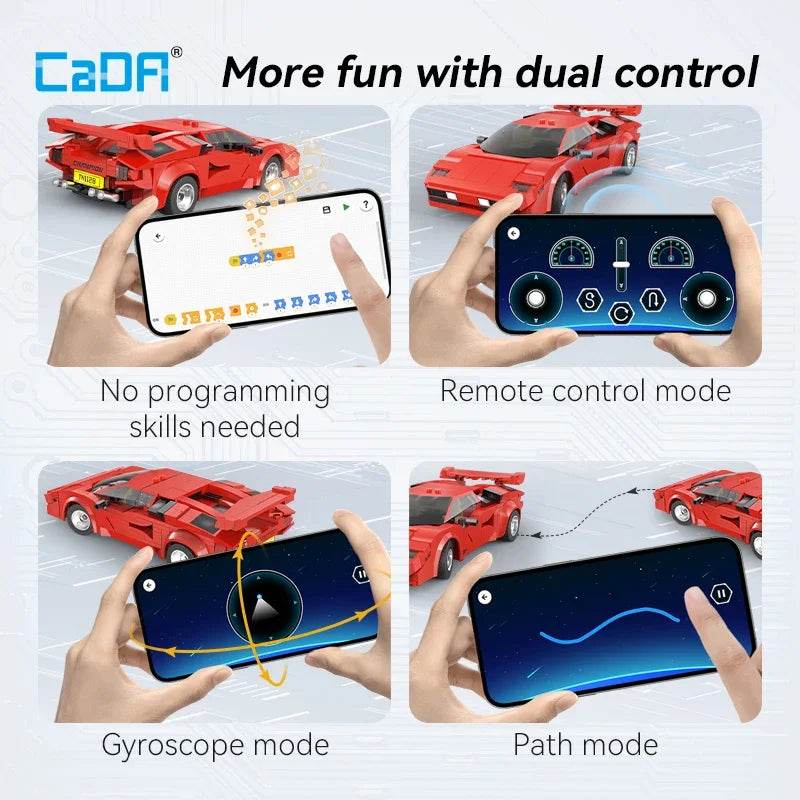 Premium Building Blocks Set 328 Piece Racing Car For Kids - ToylandEU