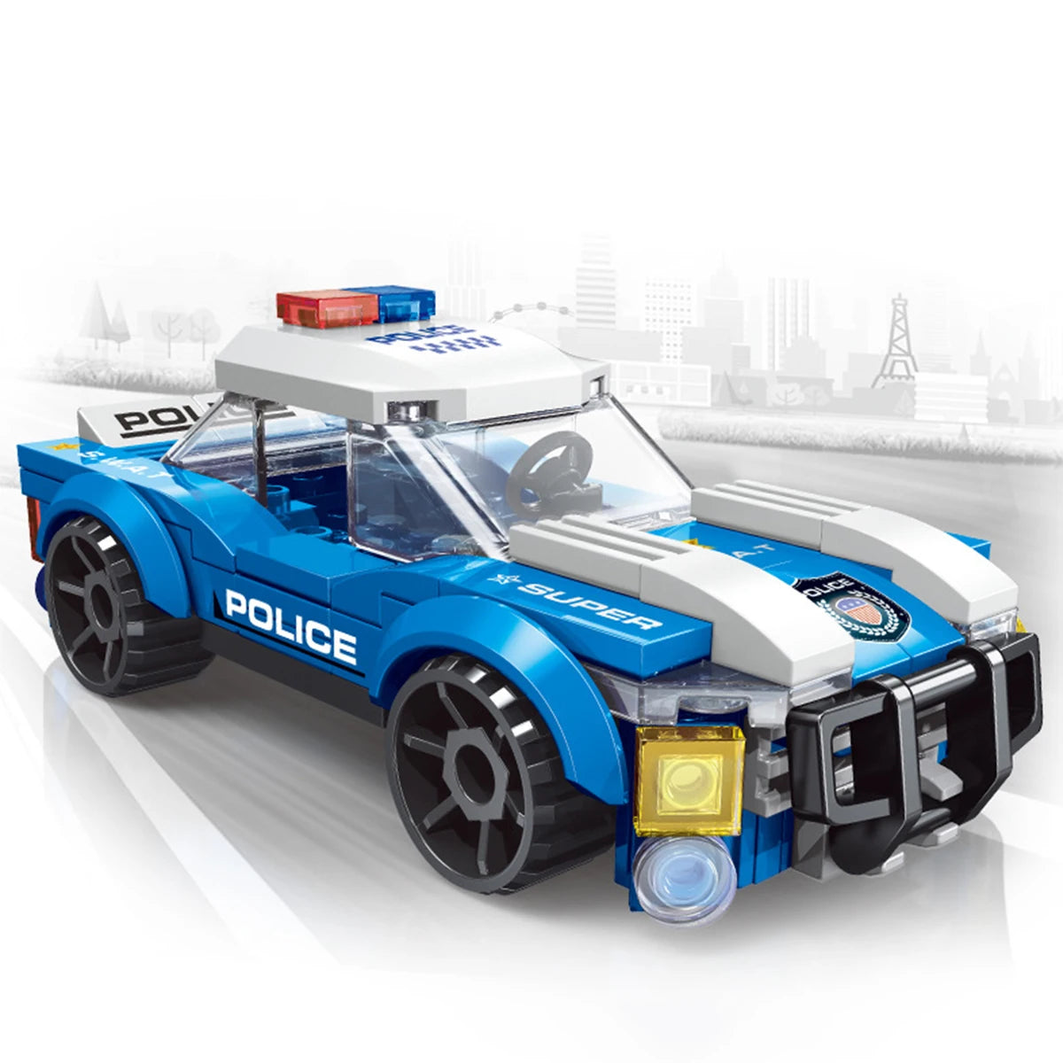 Premium Building Blocks Set Compatible With Lego City Police Helicopter Car Plane MOC Educational Toy For Children - ToylandEU