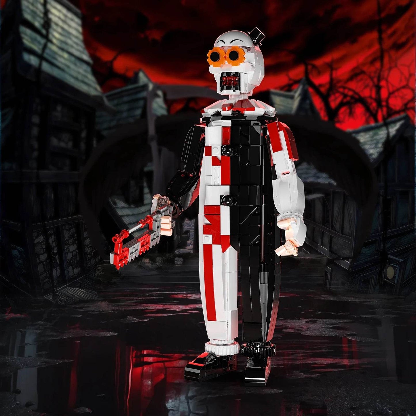 Premium Building Blocks Set Horror Head Figure for Halloween - ToylandEU