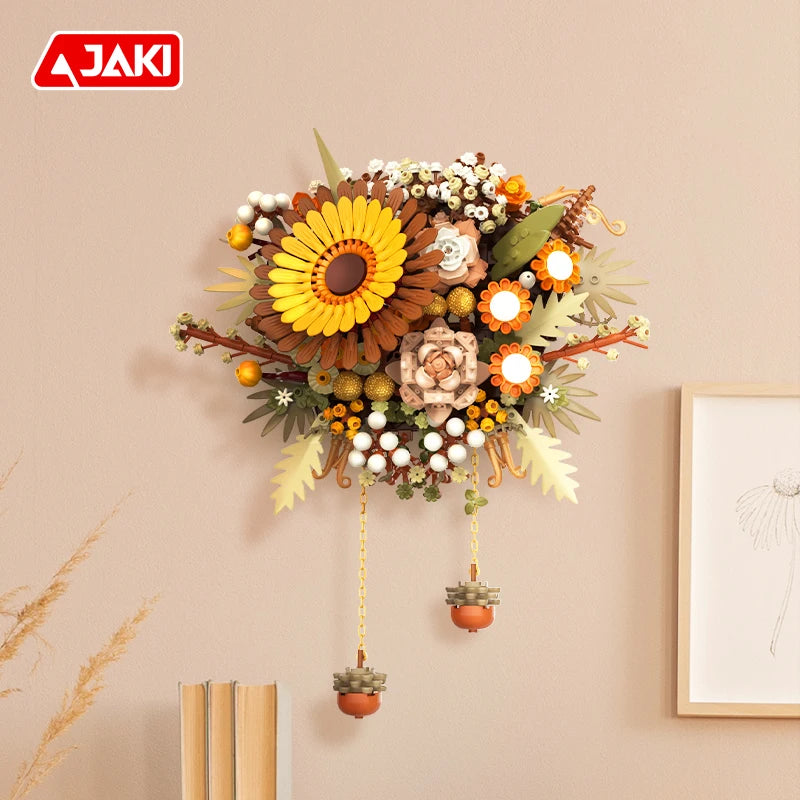 Premium Building Blocks Set Lego Compatible Artificial Rose And Gerbera Flowers For Home Decor Gift - ToylandEU