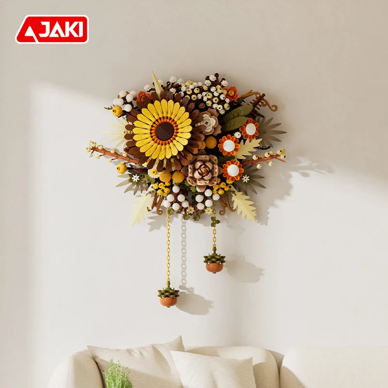 Premium Building Blocks Set Lego Compatible Artificial Rose And Gerbera Flowers For Home Decor Gift - ToylandEU