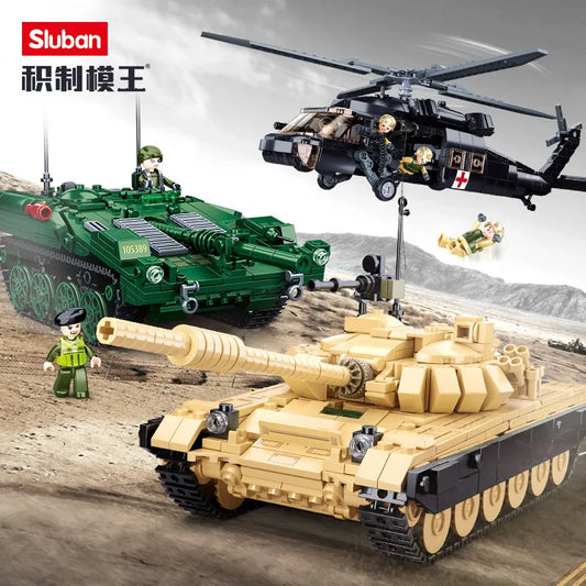 Premium Building Blocks Set Lego Compatible STRV103 Main Battle Tank Model For Ages 14 And Up - ToylandEU