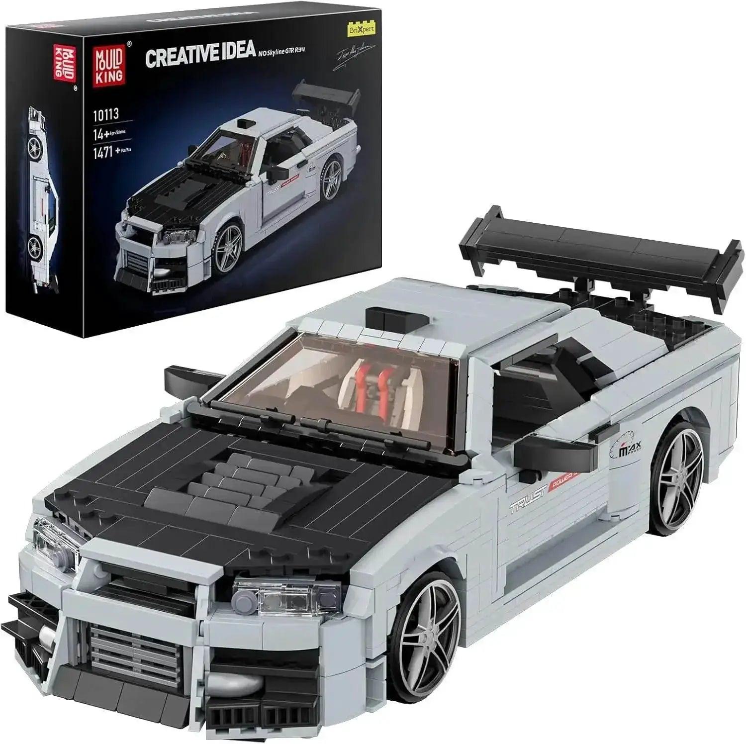  Premium Building Blocks Set R34 Skyline Car Toyland EU -  ToylandEU™