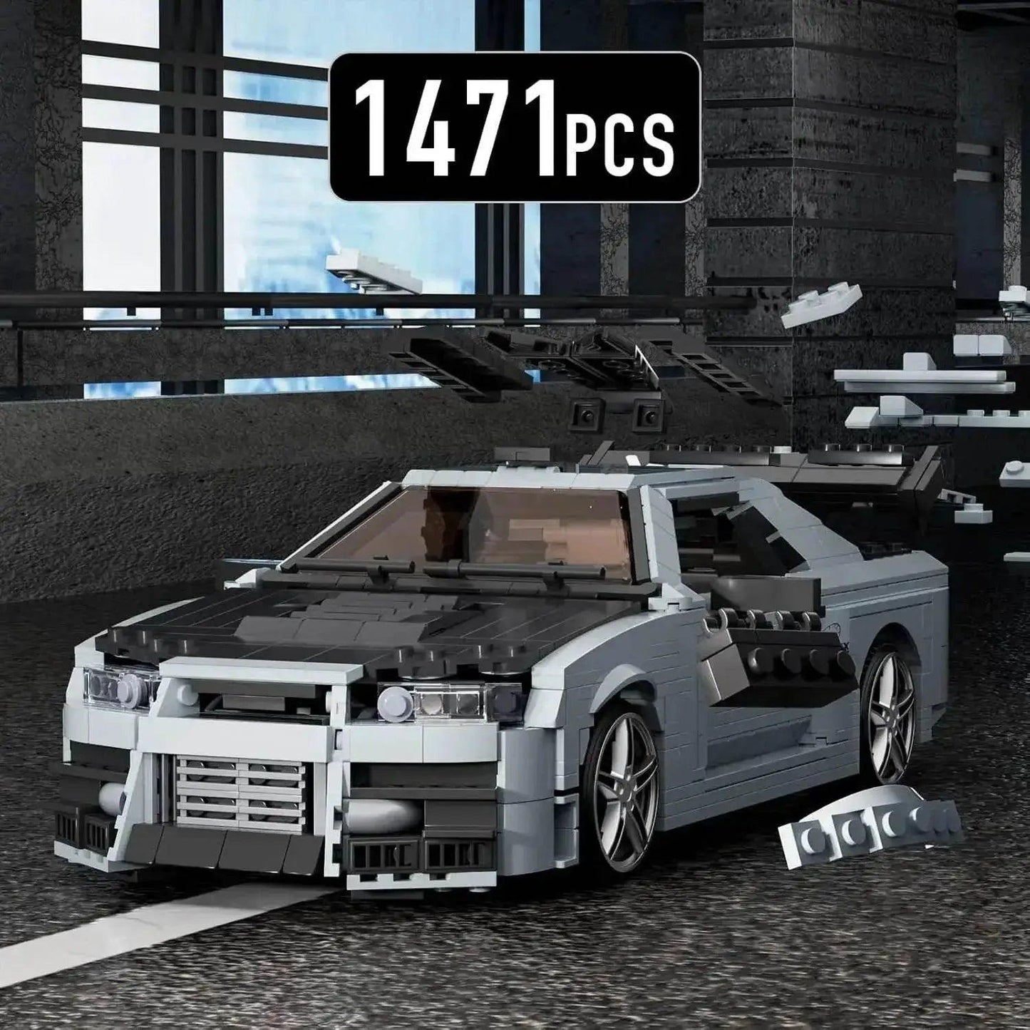  Premium Building Blocks Set R34 Skyline Car Toyland EU -  ToylandEU™