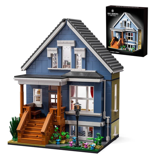 Premium Building Blocks Set Shameless House For Fans - ToylandEU