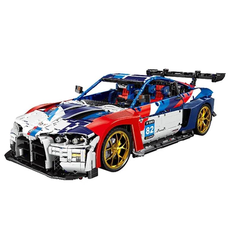 Premium Building Blocks Supercar MOC Tech For Adults Kids - ToylandEU