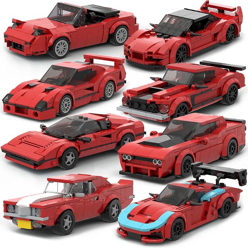 Premium Building Blocks Supercar Technique Model For Kids - ToylandEU