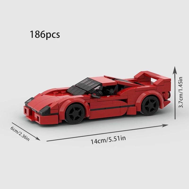 Premium Building Blocks Supercar Technique Model For Kids - ToylandEU