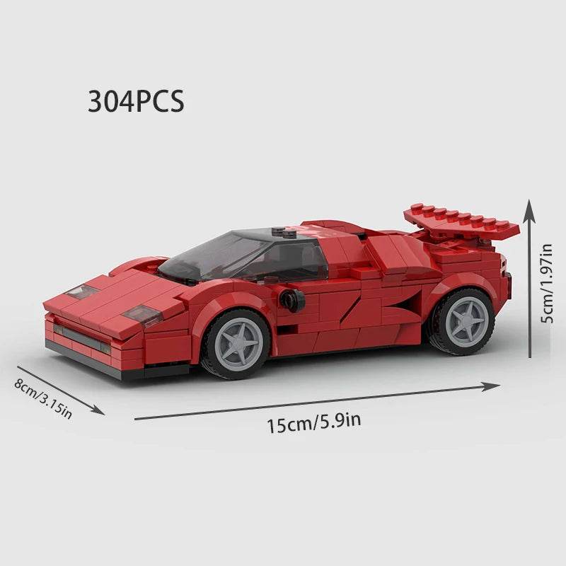 Premium Building Blocks Supercar Technique Model For Kids - ToylandEU
