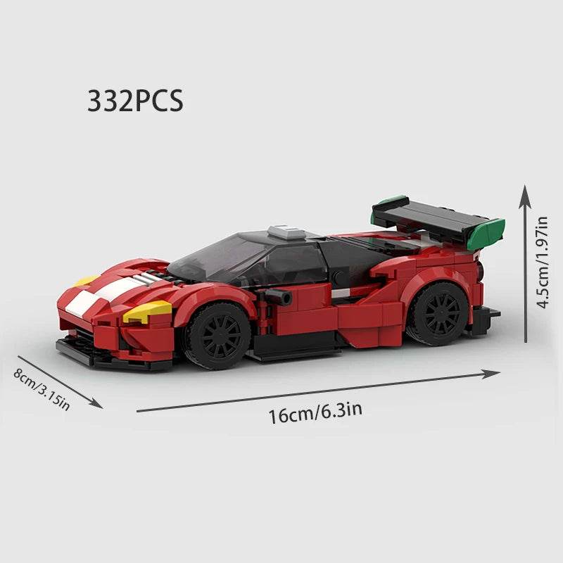 Premium Building Blocks Supercar Technique Model For Kids - ToylandEU