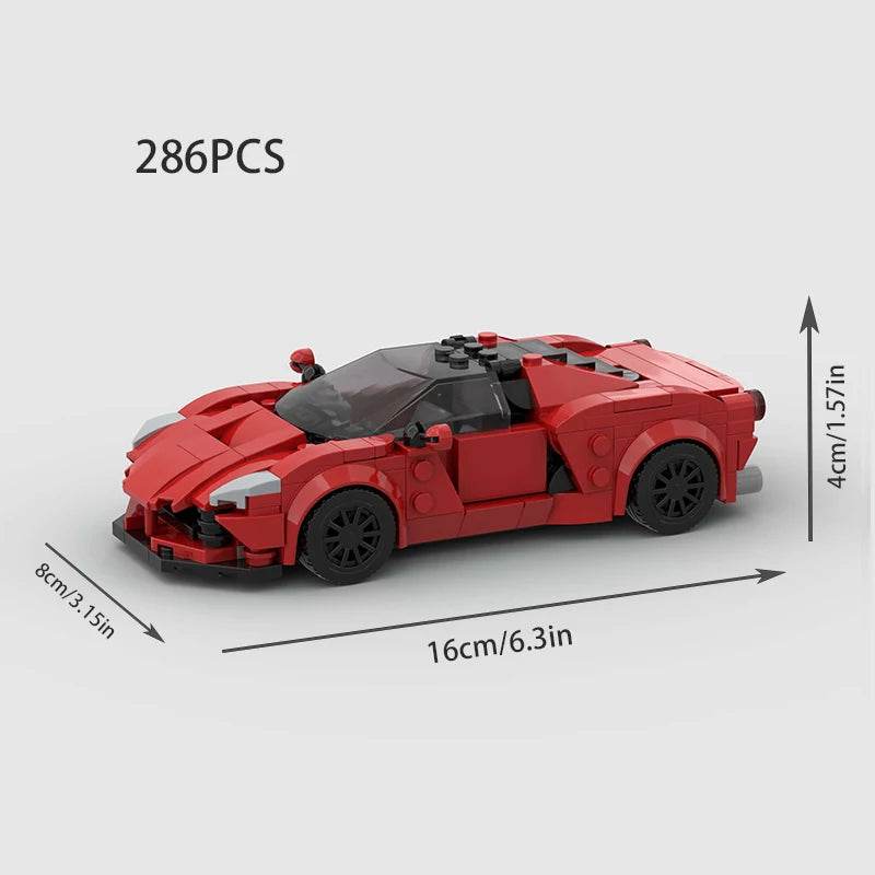 Premium Building Blocks Supercar Technique Model For Kids - ToylandEU