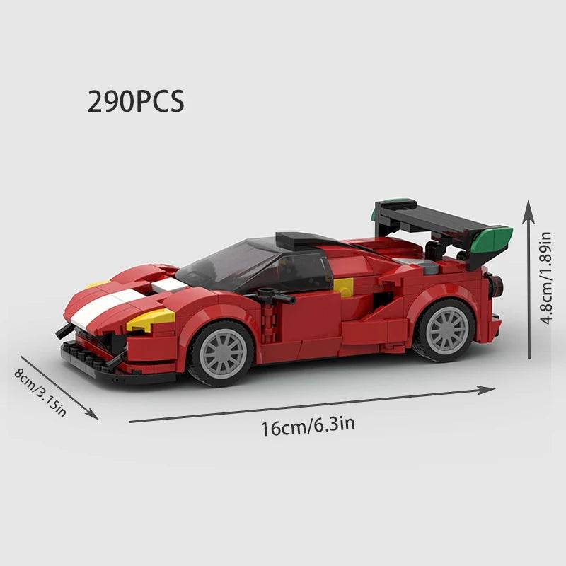 Premium Building Blocks Supercar Technique Model For Kids - ToylandEU