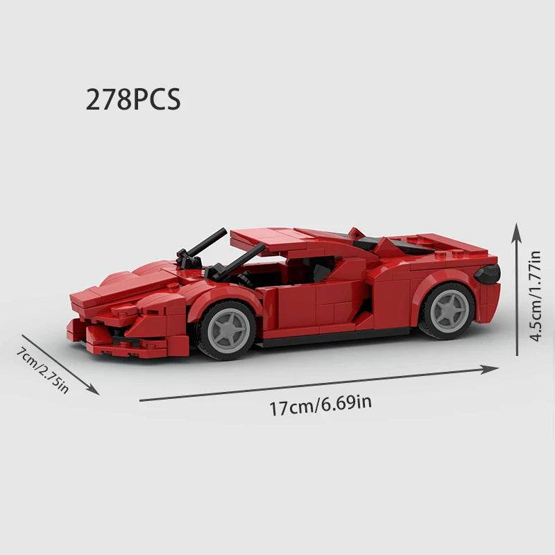 Premium Building Blocks Supercar Technique Model For Kids - ToylandEU