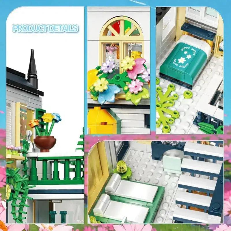  Premium Building Blocks ThreeStory Model Toyland EU -  ToylandEU™