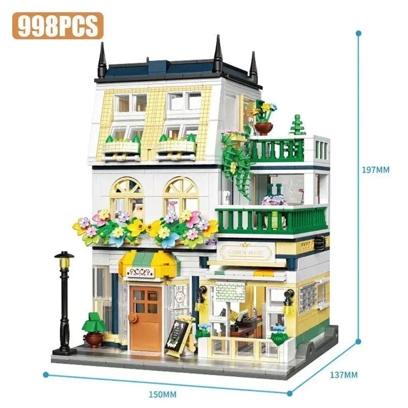  Premium Building Blocks ThreeStory Model Toyland EU -  ToylandEU™