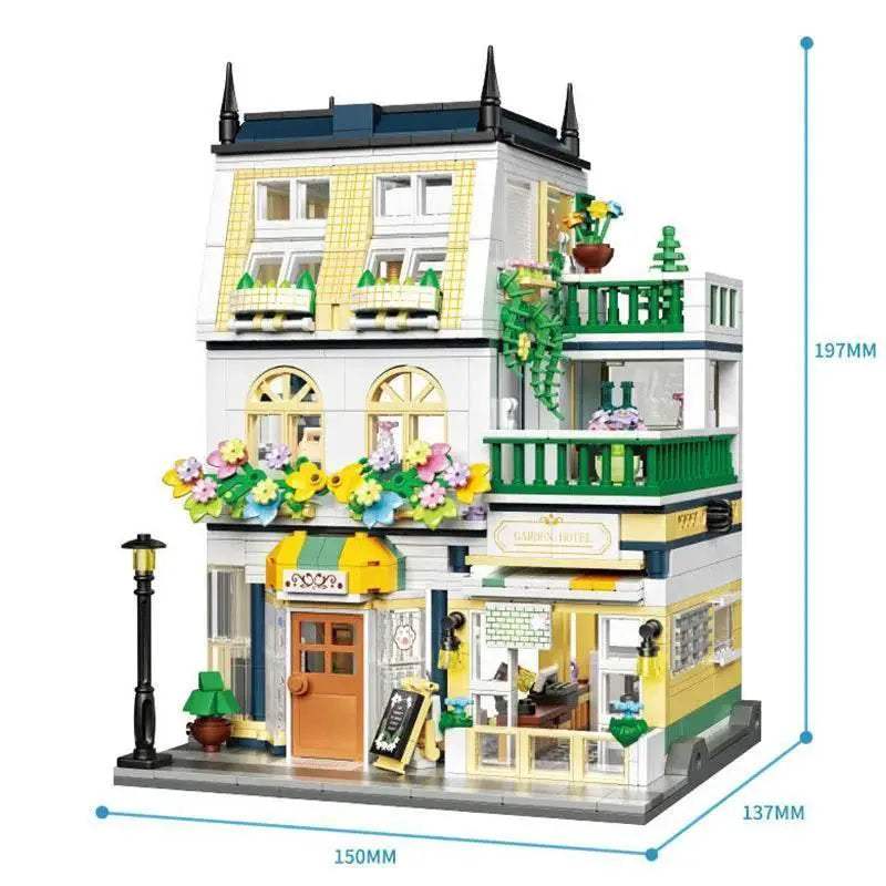  Premium Building Blocks ThreeStory Model Toyland EU -  ToylandEU™