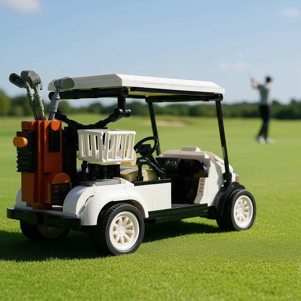 Premium Building Blocks Toy Lego-Compatible 807-Piece Golf Cart Simulation Model For Kids - ToylandEU