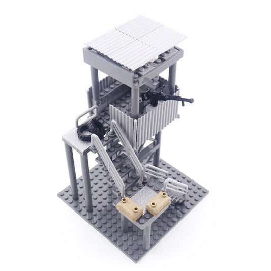 Premium Building Blocks World War II Observation Tower Sentry Scene MOC DIY Set For Children Compatible With LEGO - ToylandEU