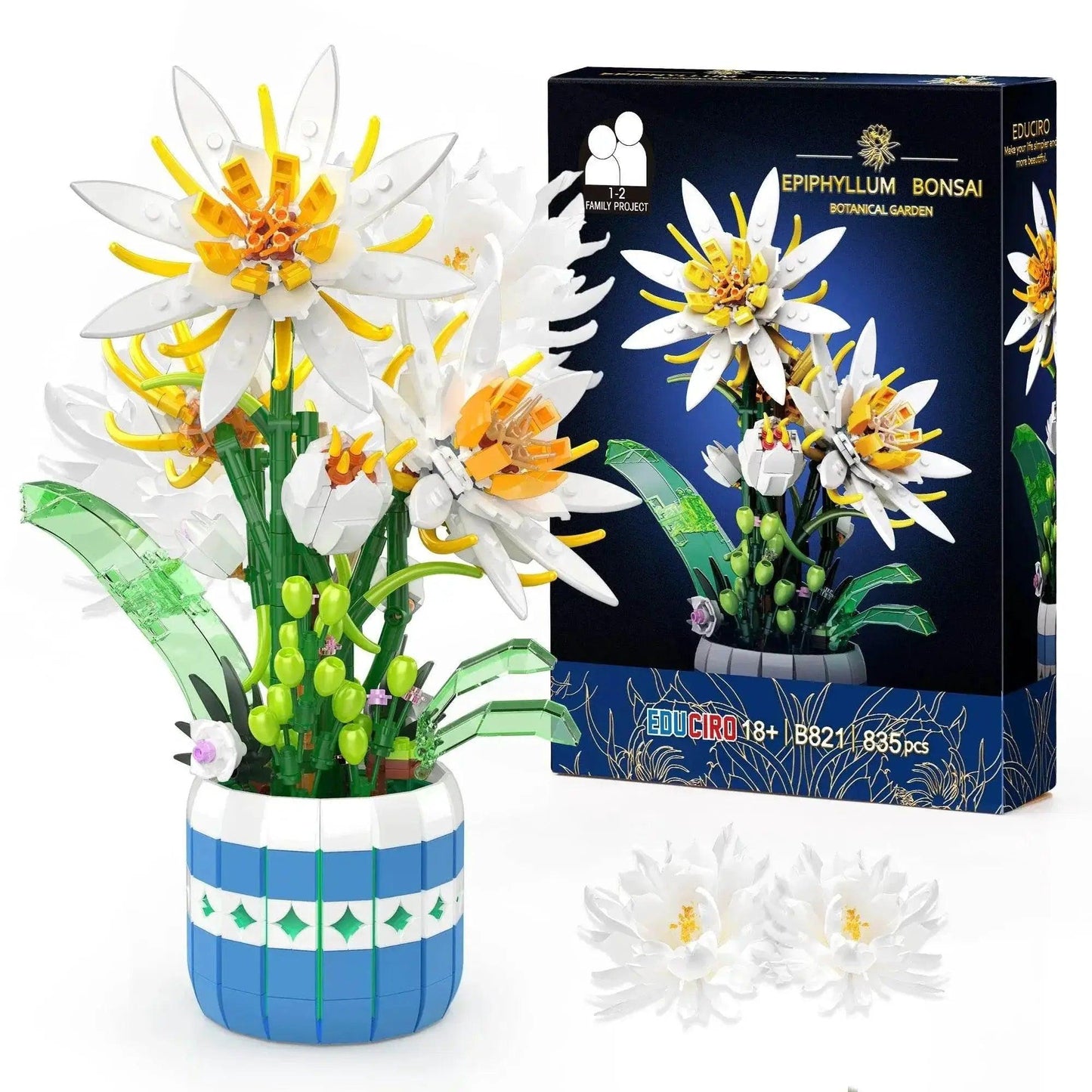  Premium Building Set Flower Bouquet Bonsai Toyland EU -  ToylandEU™