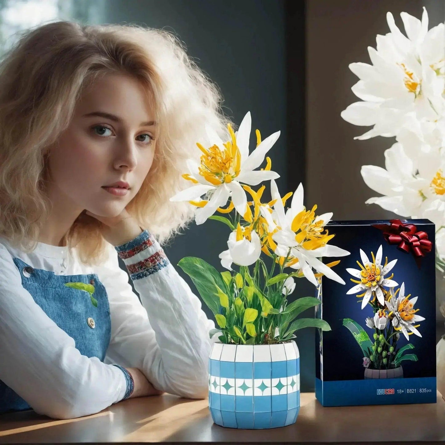  Premium Building Set Flower Bouquet Bonsai Toyland EU -  ToylandEU™