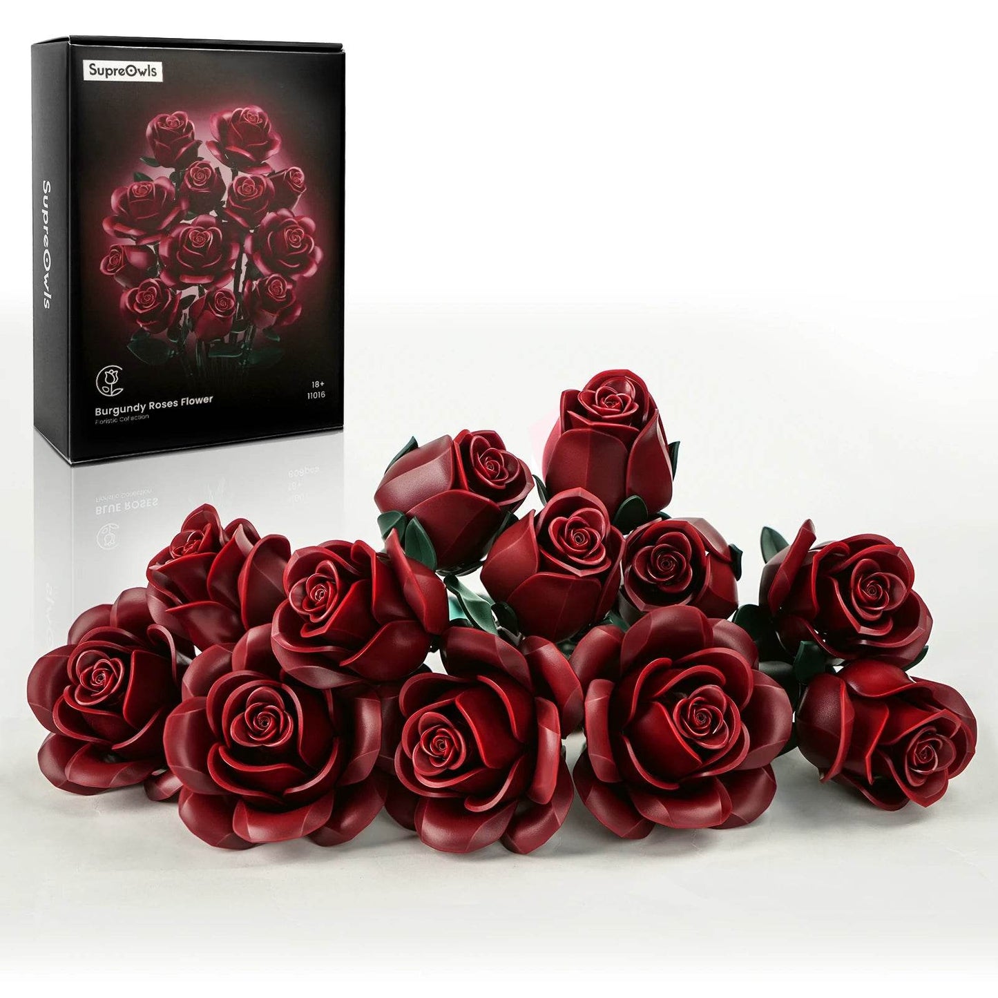 Premium Building Set Simulated Roses Halloween Decor - ToylandEU