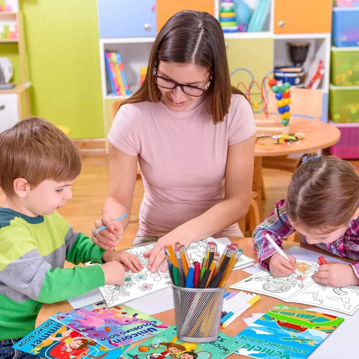 Premium Bulk Mini Coloring Books For Kids Ages 2-12 - ToylandEU
