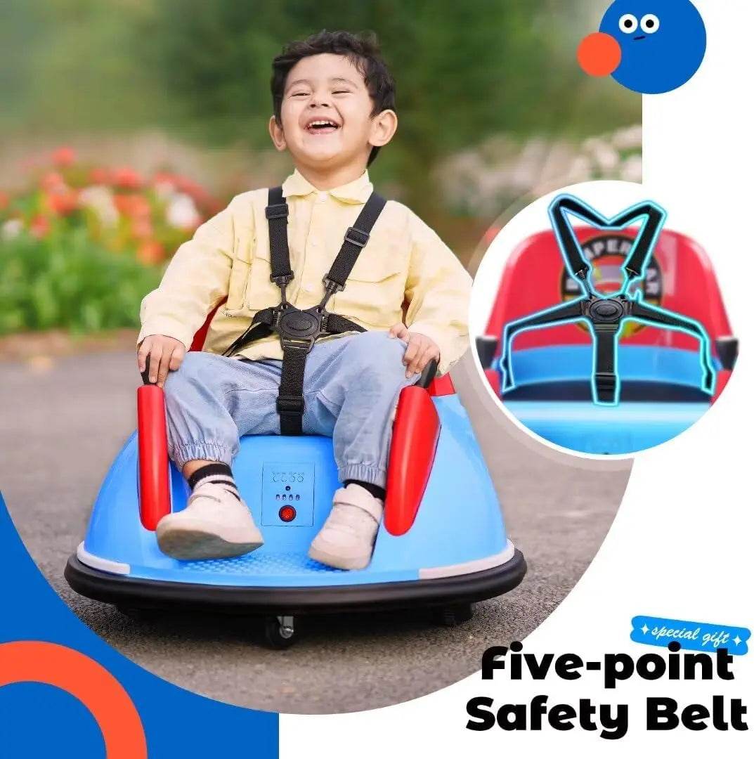 Premium Bumper Car Remote Bluetooth Music Kids 3 To 6 - ToylandEU