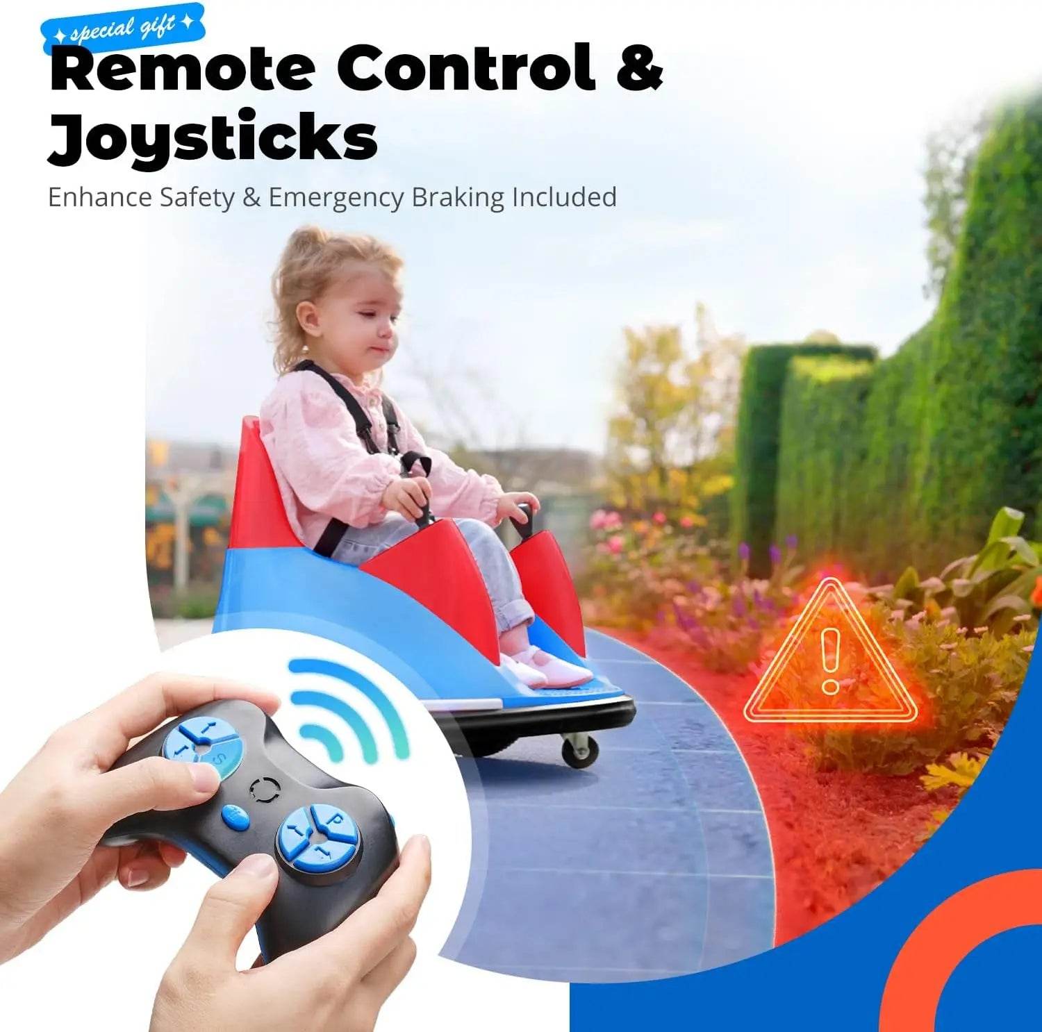 Premium Bumper Car Remote Bluetooth Music Kids 3 To 6 - ToylandEU