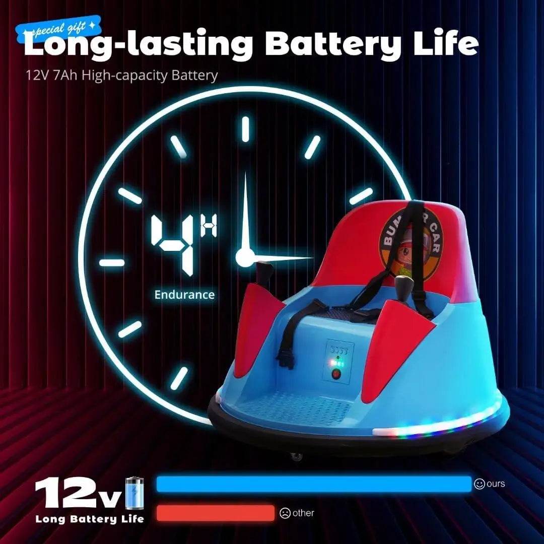 Premium Bumper Car Remote Bluetooth Music Kids 3 To 6 - ToylandEU