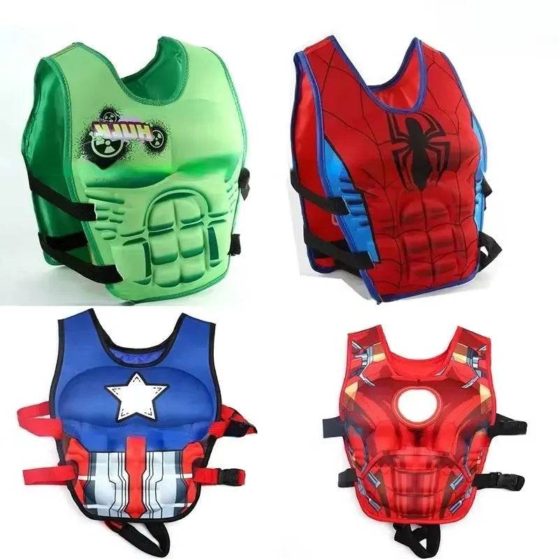 Premium Buoyancy Swimsuit Marvel Superhero Design For Kids - ToylandEU