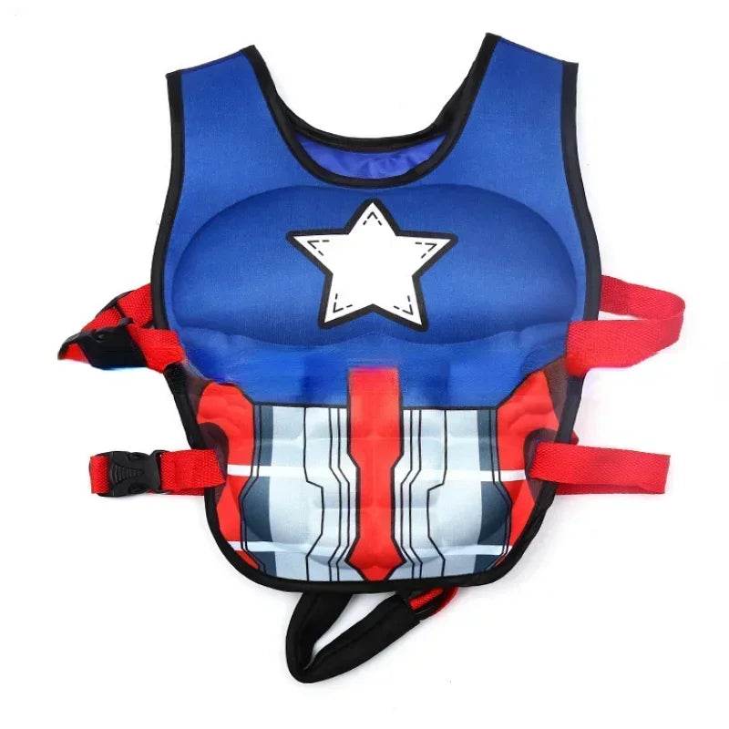 Premium Buoyancy Swimsuit Marvel Superhero Design For Kids - ToylandEU
