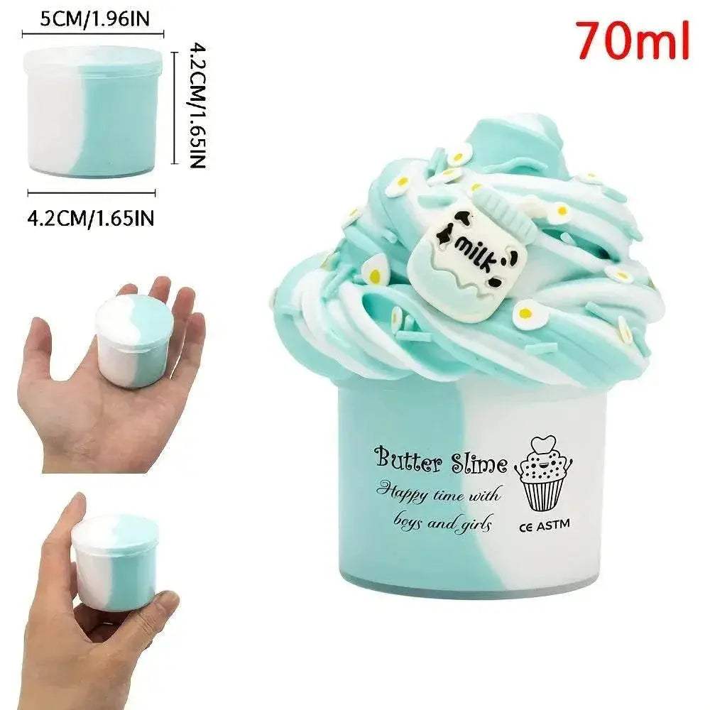  Premium Butter Slime 70ml Two Tone Slime Toyland EU -  ToylandEU™